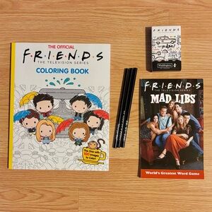 Friends TV Series — Colouring Book, Cards, Mad Libs and Pencils